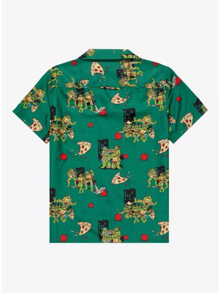 Opposuits Teenage Mutant Ninja Turtles Pizza Allover Print Size Xs New Nwt Nwt — image 2 of 4
